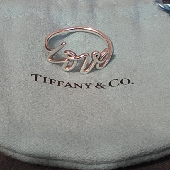Tiffany & Co. Jewelry - Tiffany Love Ring - Sterling Silver